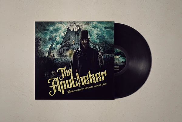 The vinyl record and album sleeve.