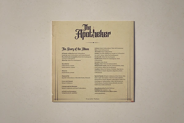 The illustrated story and release information.