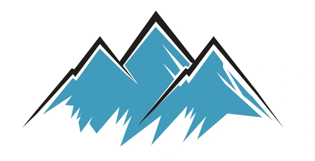 Fjallborg’s original teal mountain symbol.