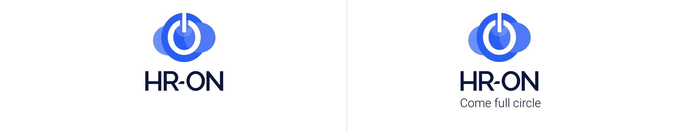 The stacked signature, with and without the supporting line.